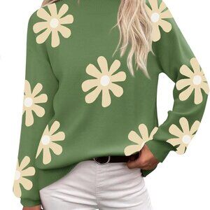 Sweaters for Women Fall Fashion 2025 Trendy Long Sleeve Turtleneck Pullover Lant